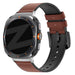 Bandz Samsung Galaxy Watch Ultra Leather Hybrid Strap with Buckle (Brown) Bandz Samsung Galaxy Watch Ultra Leather Hybrid Strap with Buckle (Brown)