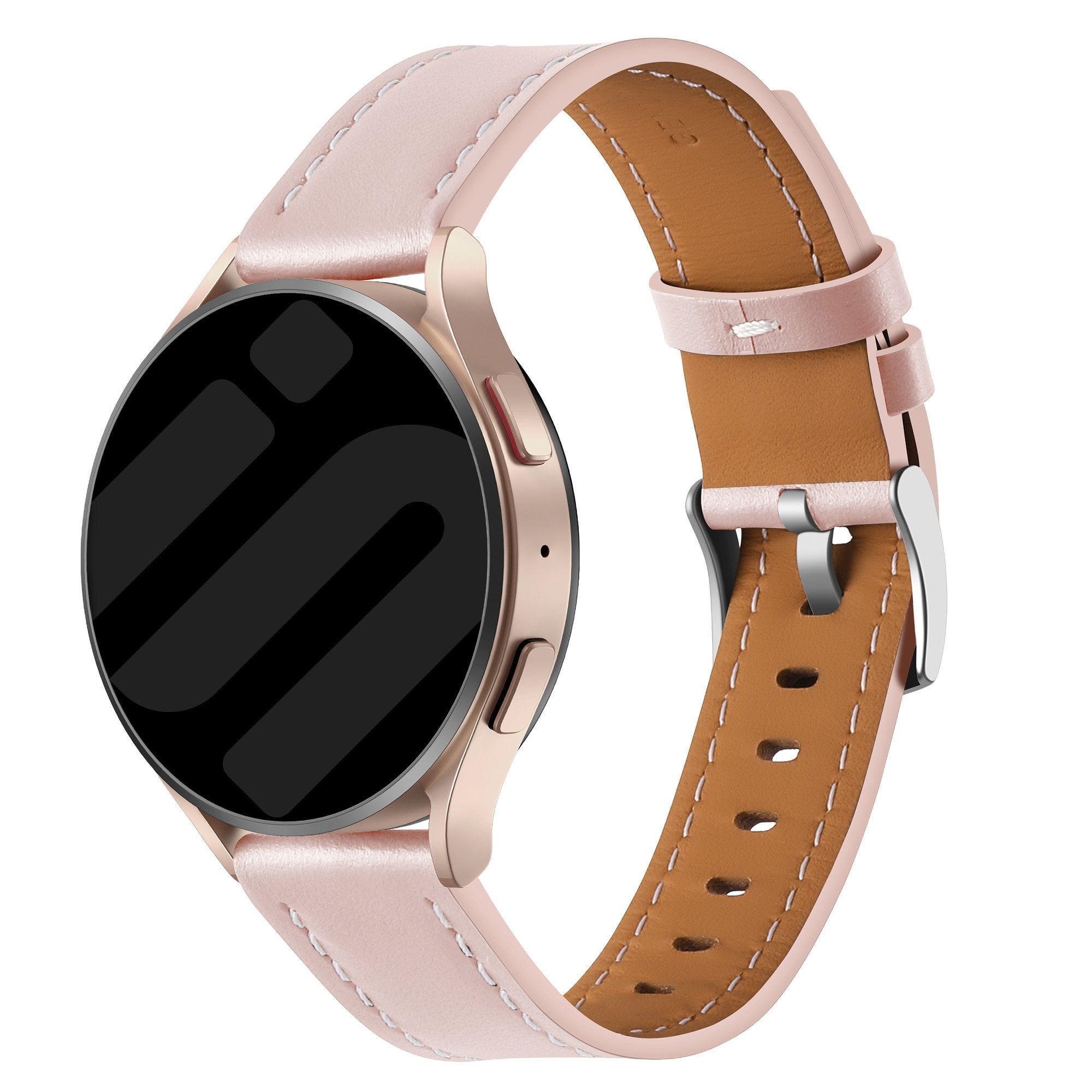Correa cuero 'One Push' Huawei Watch GT 4 - 41mm (rosa claro)