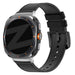 Bandz Samsung Galaxy Watch Ultra Leather Hybrid Strap with Buckle (Black) Bandz Samsung Galaxy Watch Ultra Leather Hybrid Strap with Buckle (Black)