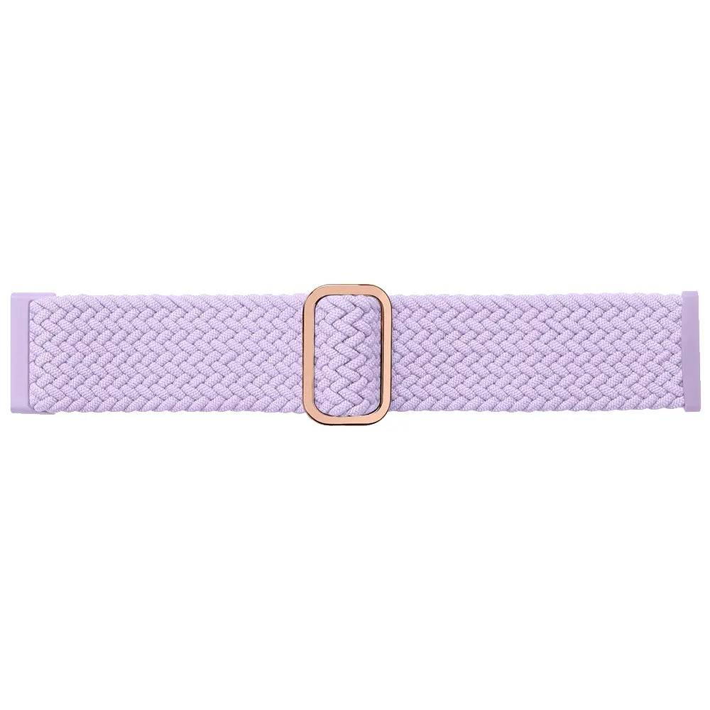 Nylon Adjustable Woven Strap, light purple