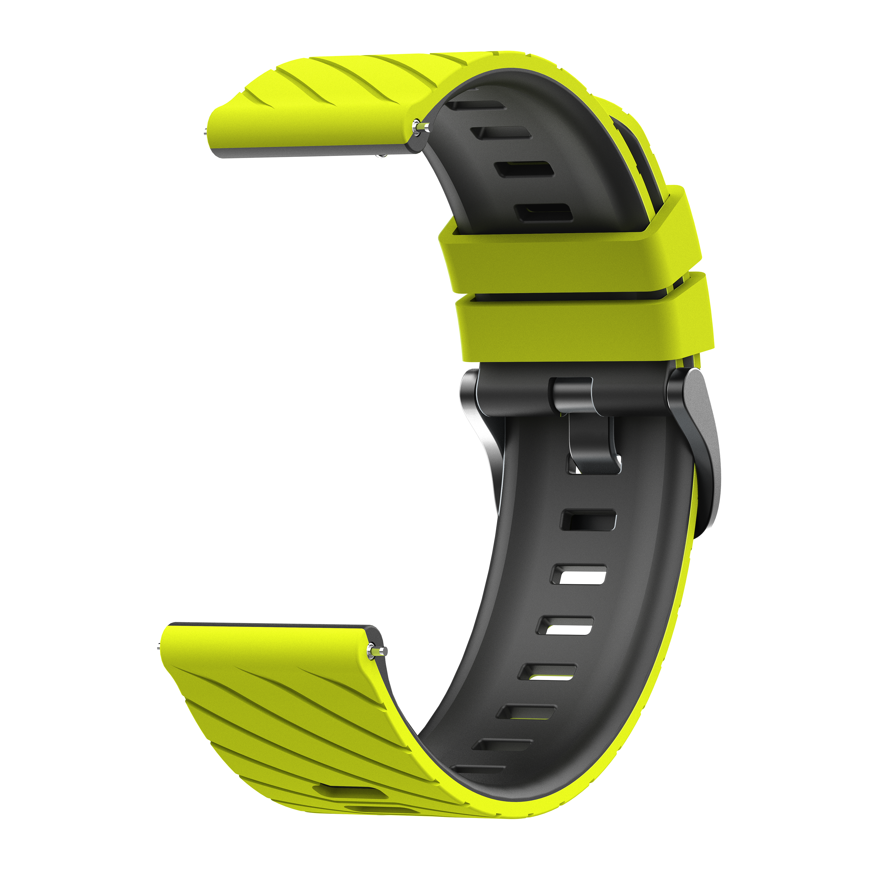 Amazfit Balance Twill Sport Strap (Bright Yellow/Black)