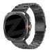 Bandz Samsung Galaxy Watch Ultra Steel Link Strap 'Deluxe' (Black) Bandz Samsung Galaxy Watch Ultra Steel Link Strap 'Deluxe' (Black)