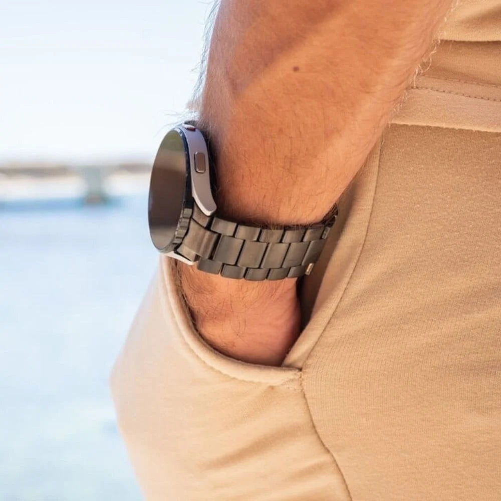 Polar Unite Titanarmband (Schwarz)