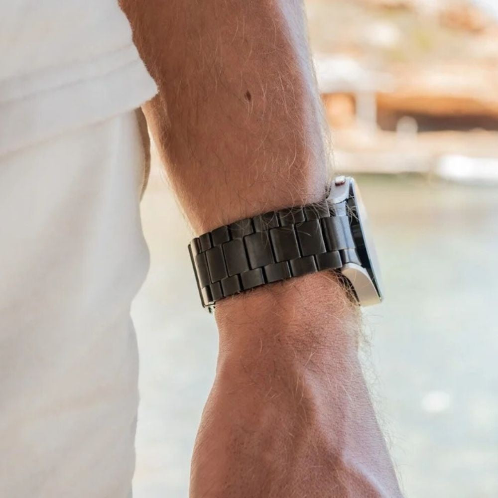 Samsung Gear Sport Titanarmband (Schwarz)