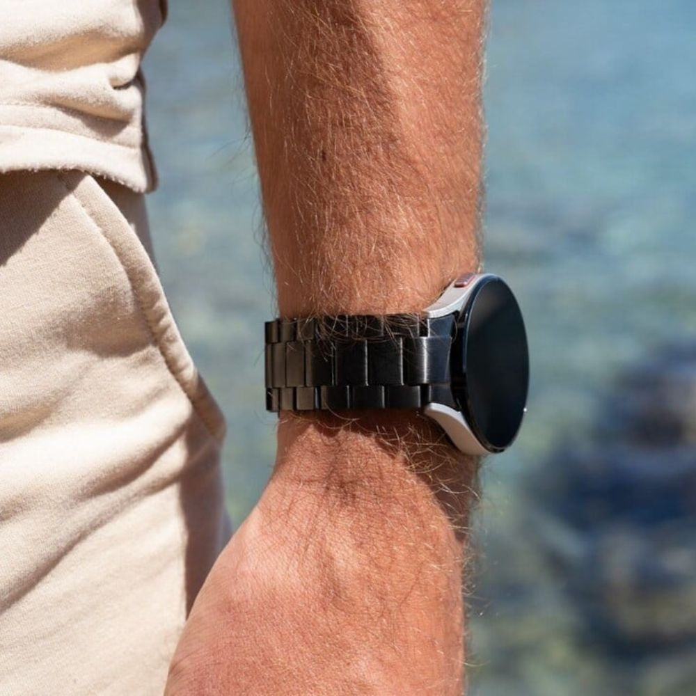 Samsung Gear Sport Titanarmband (Schwarz)