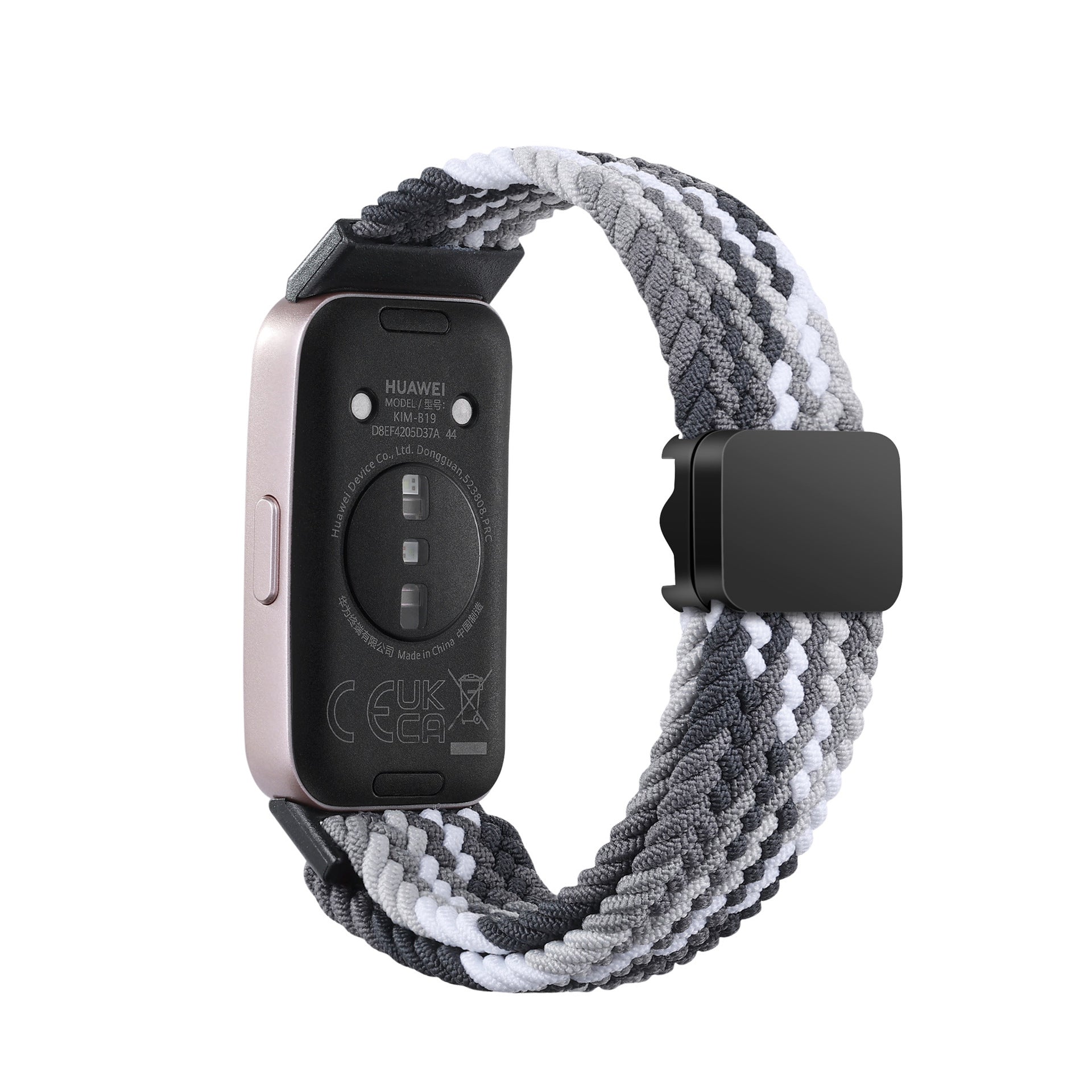 Huawei Band 9 Geflochtenes Armband (Mandala Schwarz)