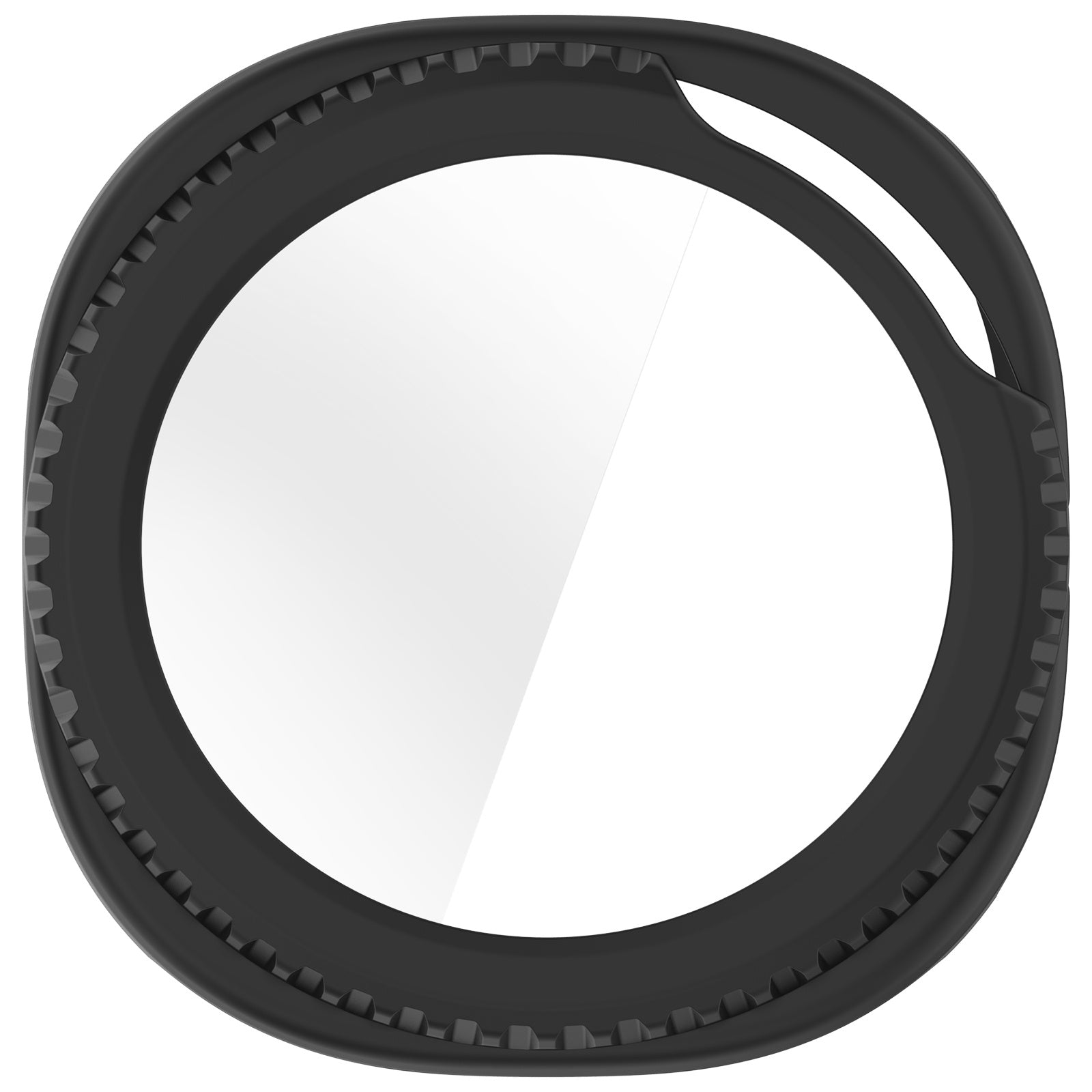 Samsung Galaxy Watch 8 Classic Hard Case with Glass (Black)