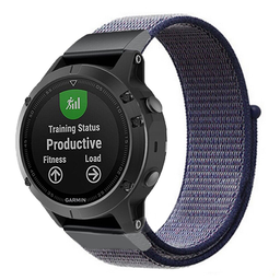 Correa nylon Garmin Instinct E - 45mm (azul)
