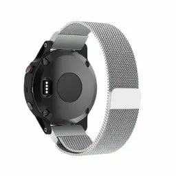 Correa milanesa Garmin Instinct E - 45mm (plata)