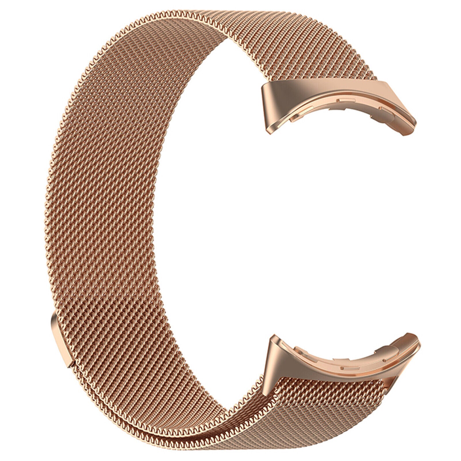Google Pixel Watch 4 - 41mm Milanese Strap (Rose Gold)