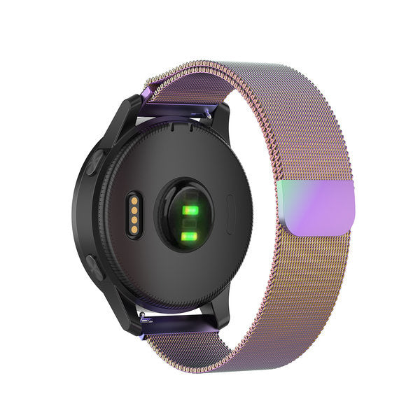 Garmin Venu 4s Milanese Armband (Regenbogen)