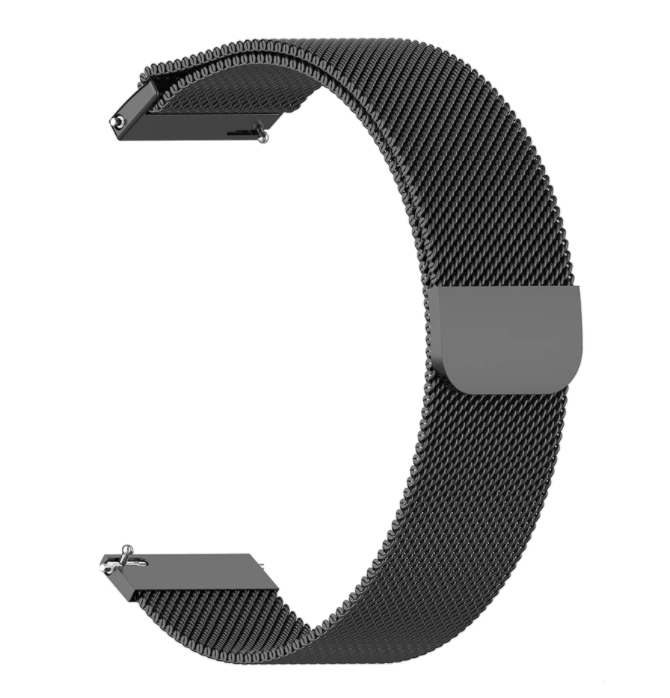 Amazfit Bip 3 (Pro) Milanese Strap (Black)