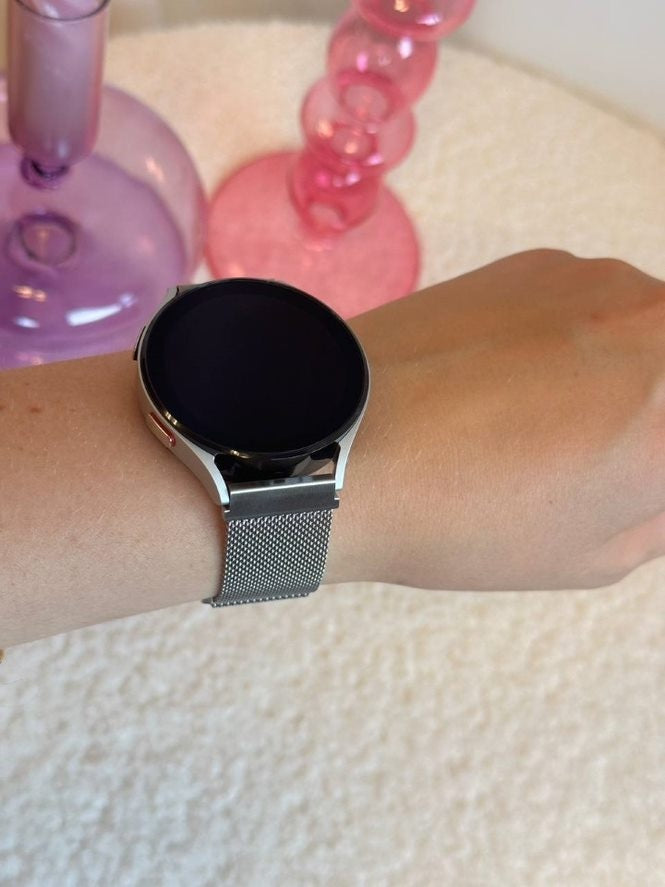 xoxo Wildhearts Polar Grit X Pro Milanese-Armband (Silber)