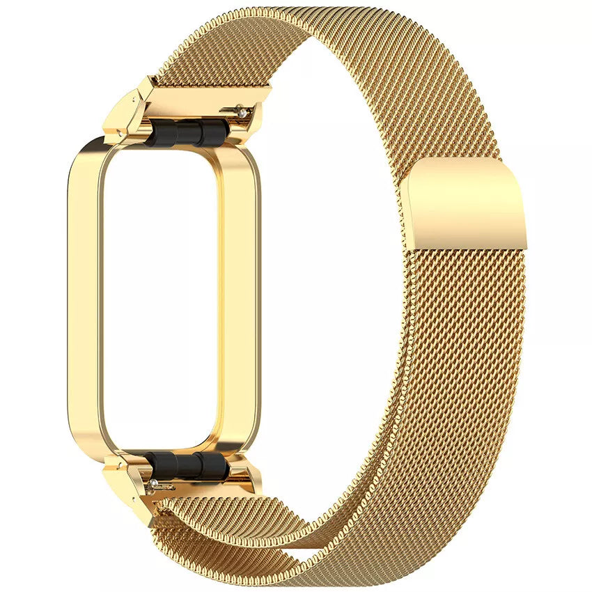 Correa milanesa Xiaomi Smart Band 9 Active (dorado)