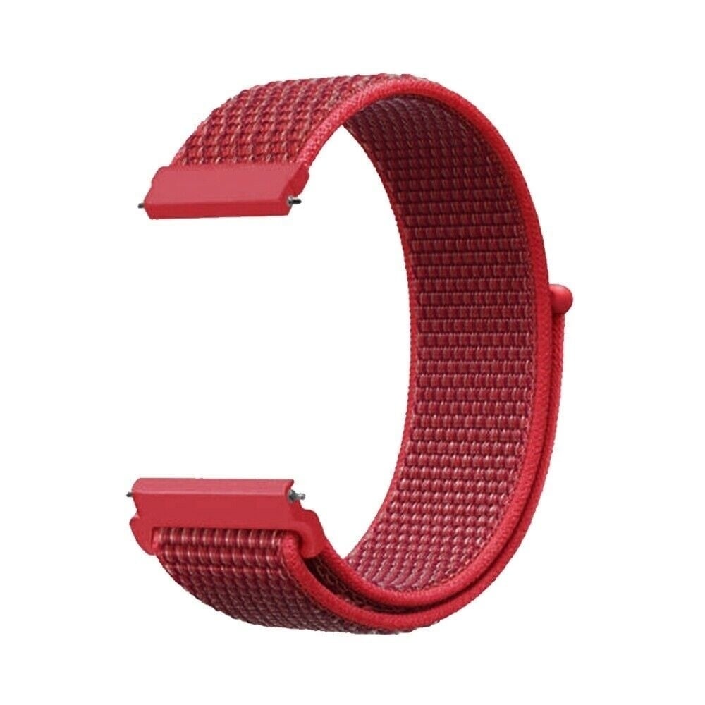 Correa Nylon Huawei Watch GT 5 Pro 42mm (rojo)