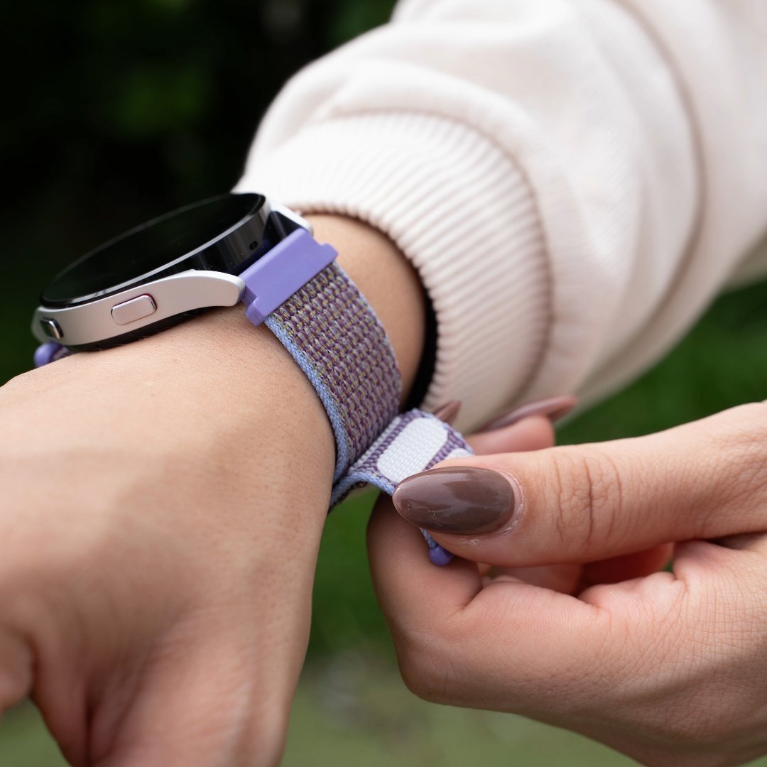 Correa nylon Redmi Watch 5 Lite (lila)