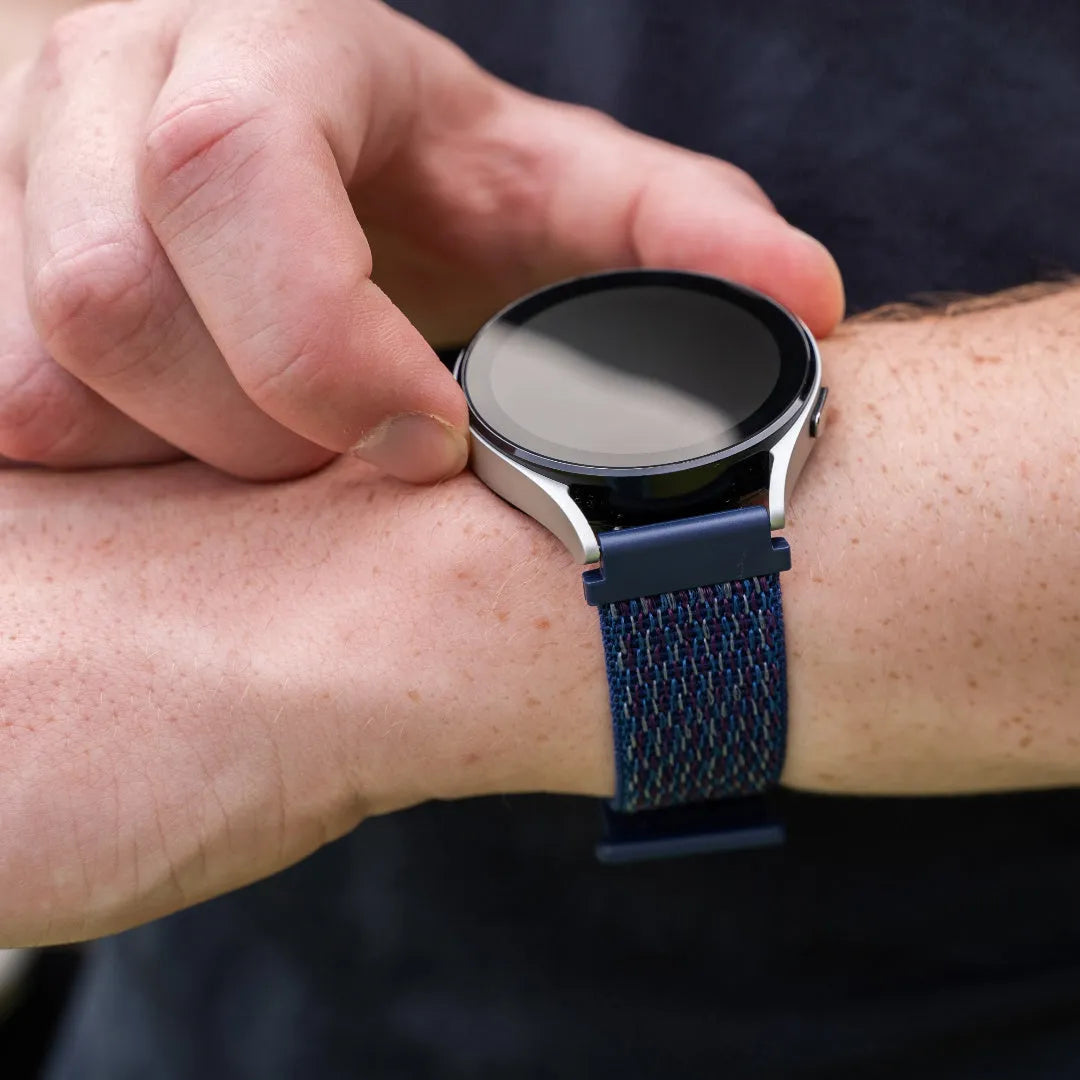 Coros Apex 2 Nylon Strap (Purple/Blue)