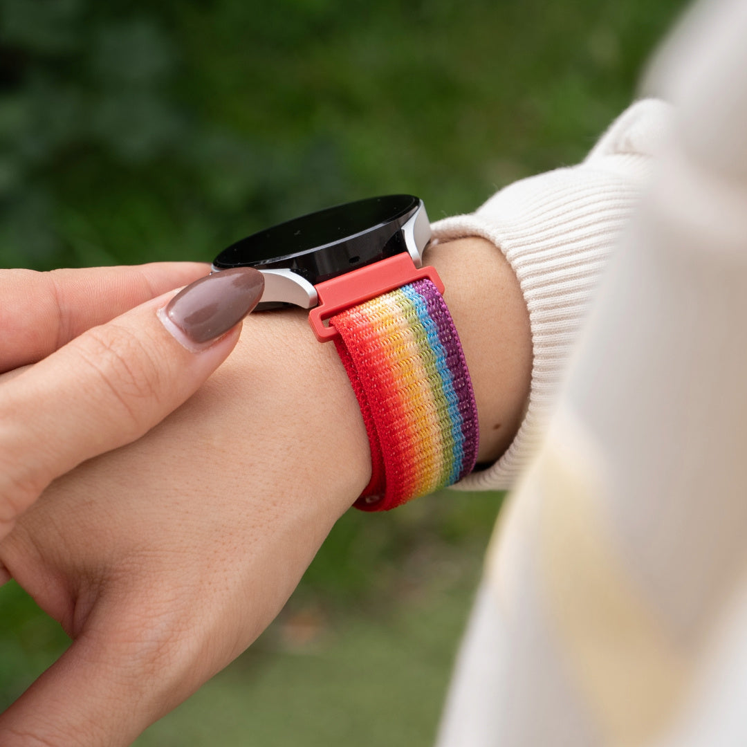 Amazfit Bip U (Pro) Nylon Strap (Rainbow)