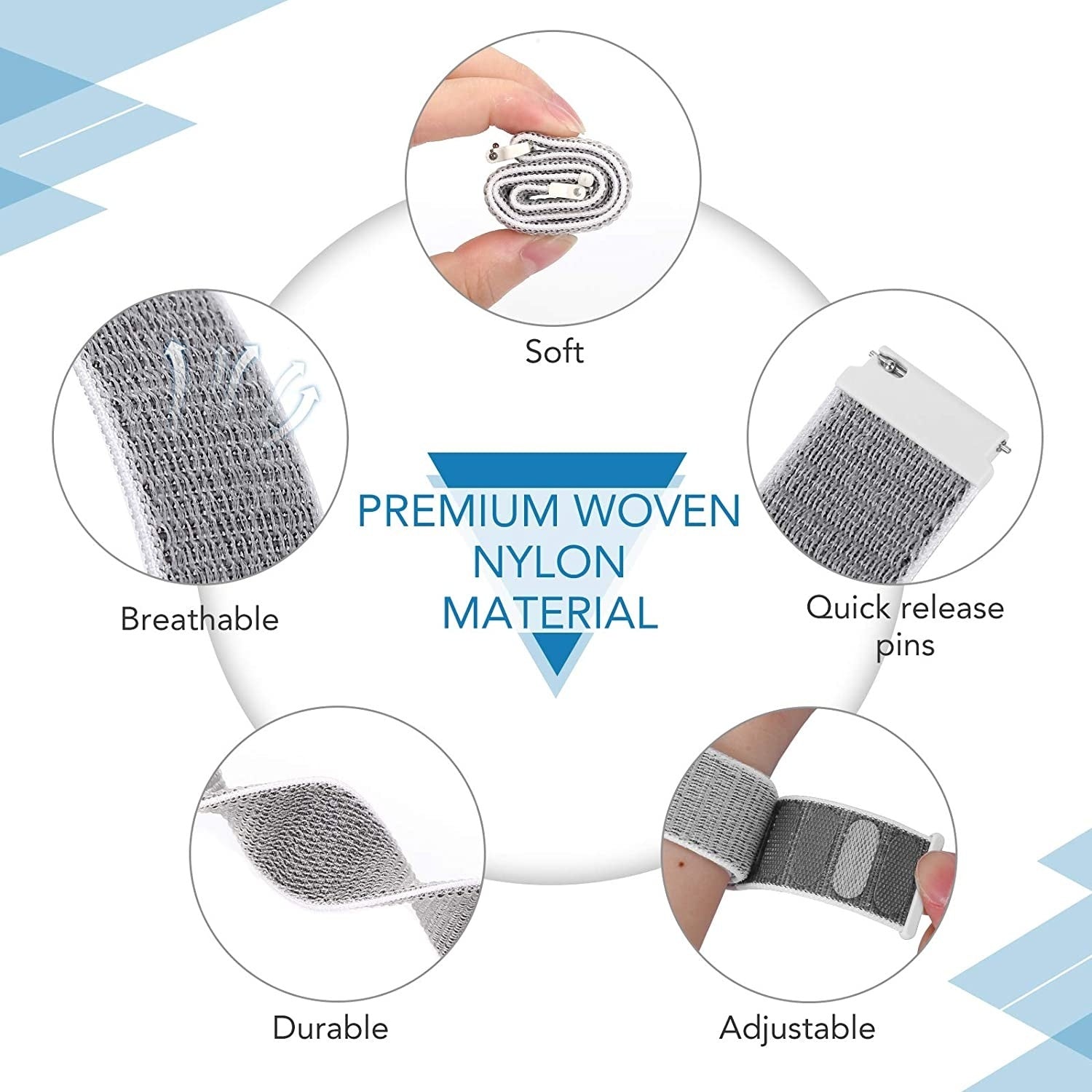 CMF Watch Pro 2 Nylon Strap (Grey)