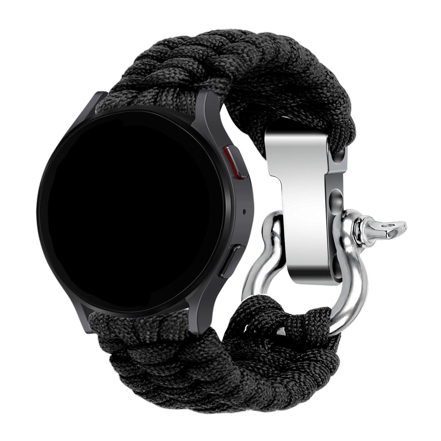 Withings ScanWatch Nova Nylon Rope Strap (Black)