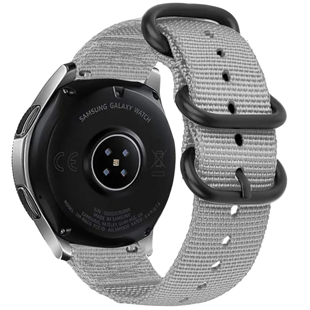 Amazfit GTS 4 Nylon Buckle Strap (Grey)
