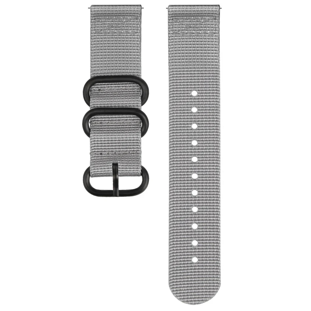 Coros Apex 42mm Nylon Buckle Strap (Grey)