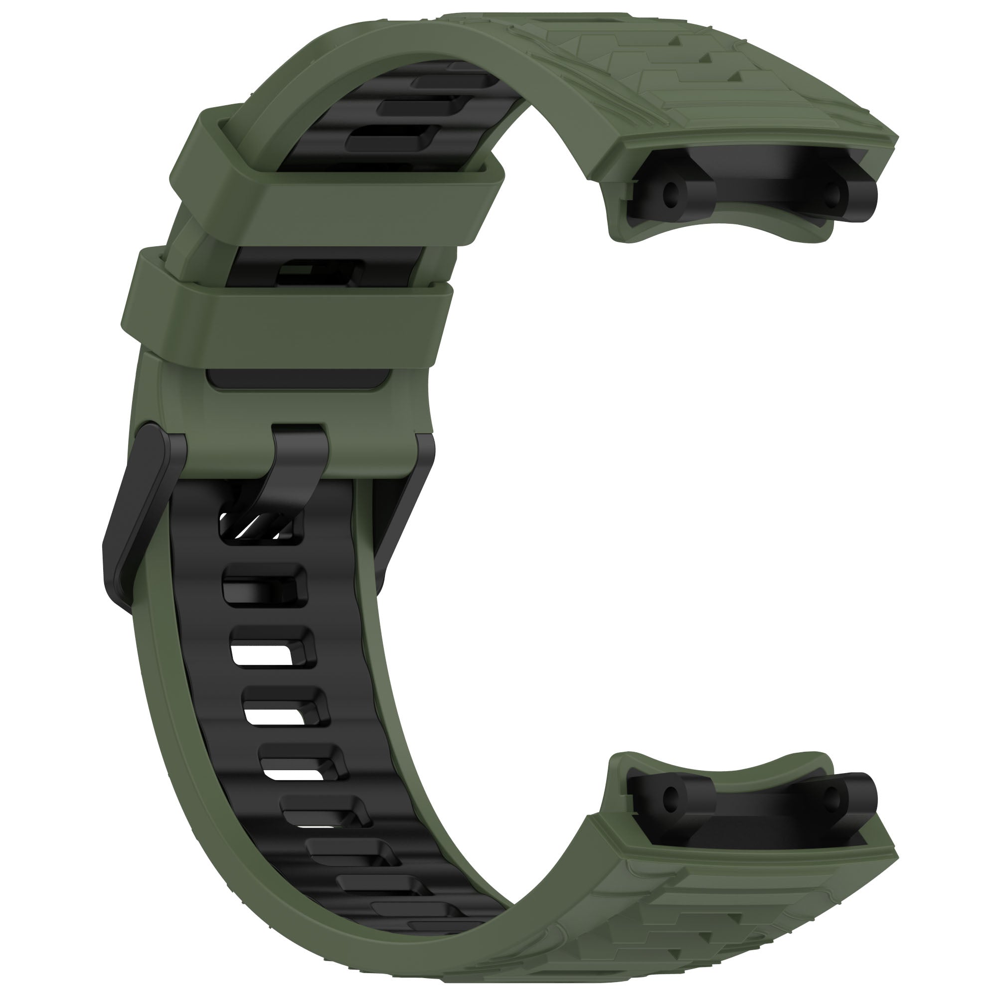 Amazfit T-Rex 3 Silikon-Sportarmband (Olivgrün/Schwarz)