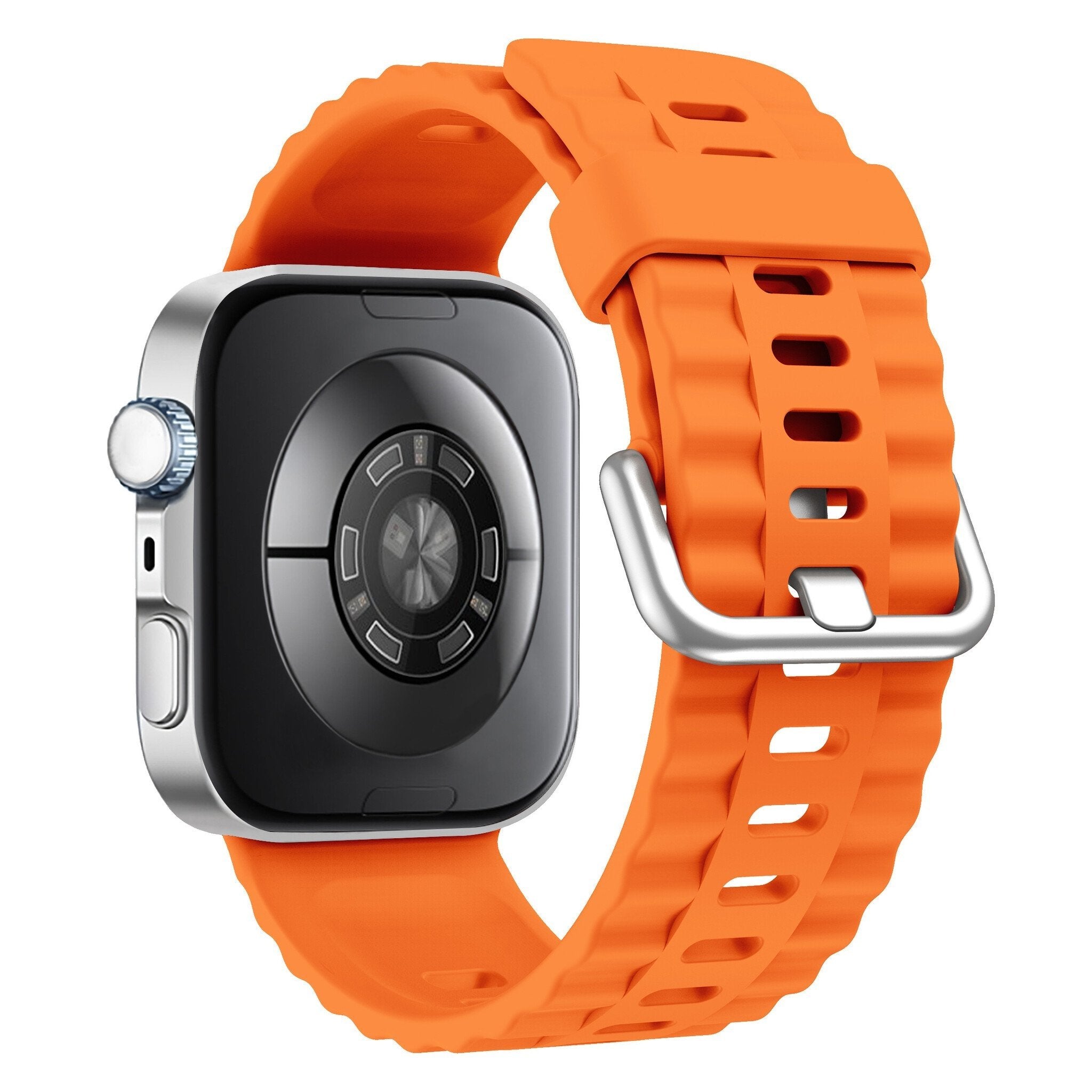 Huawei Watch Fit 4 Silicone Classic Strap (Orange)