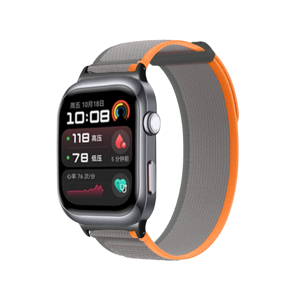 Huawei Watch D2 Nylonarmband (Grau/Orange)