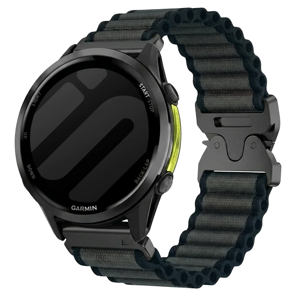 Outdoor Nylon Strap with P-Buckle, black