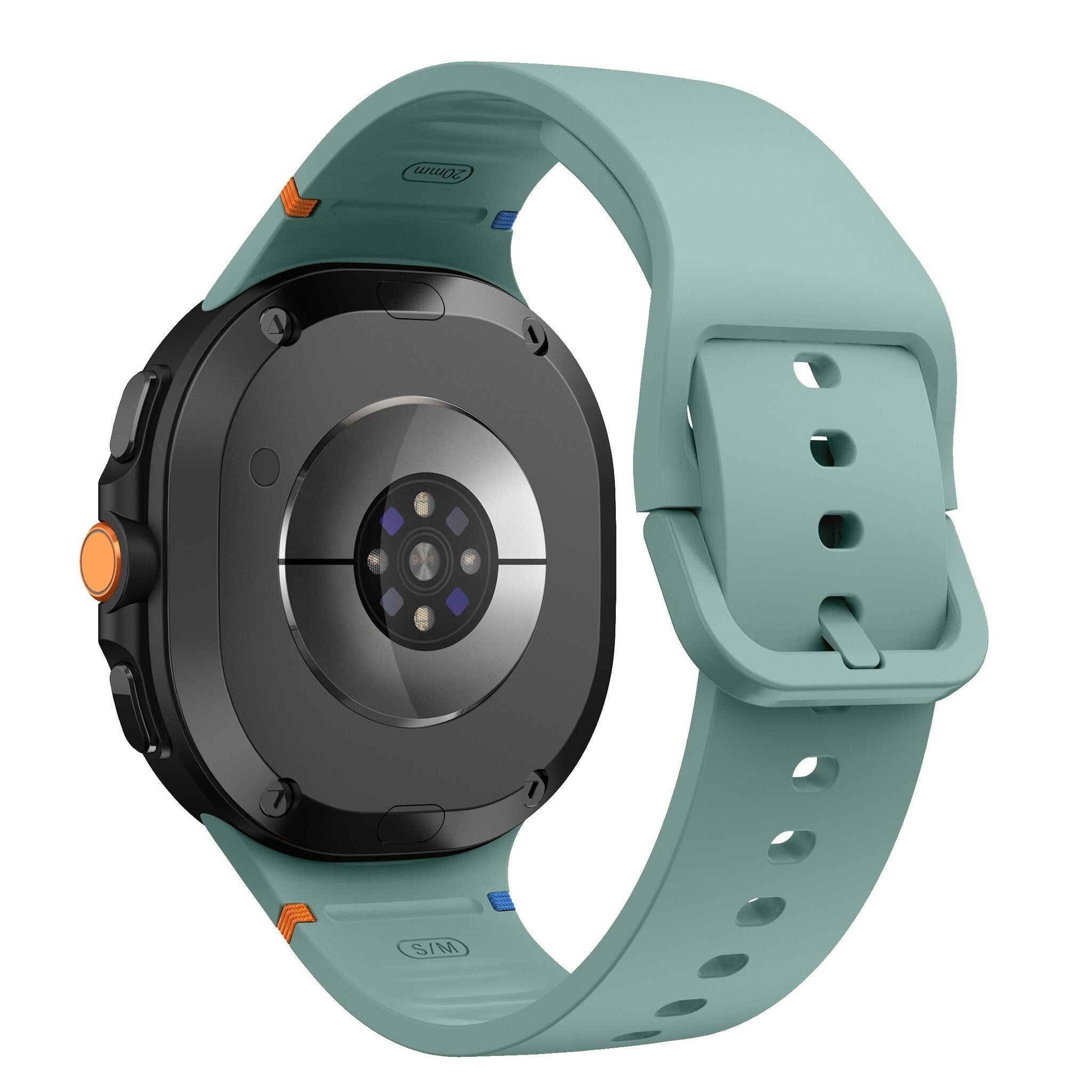 Samsung Galaxy Watch 8 - 44mm siliconen bandje (dennengroen)