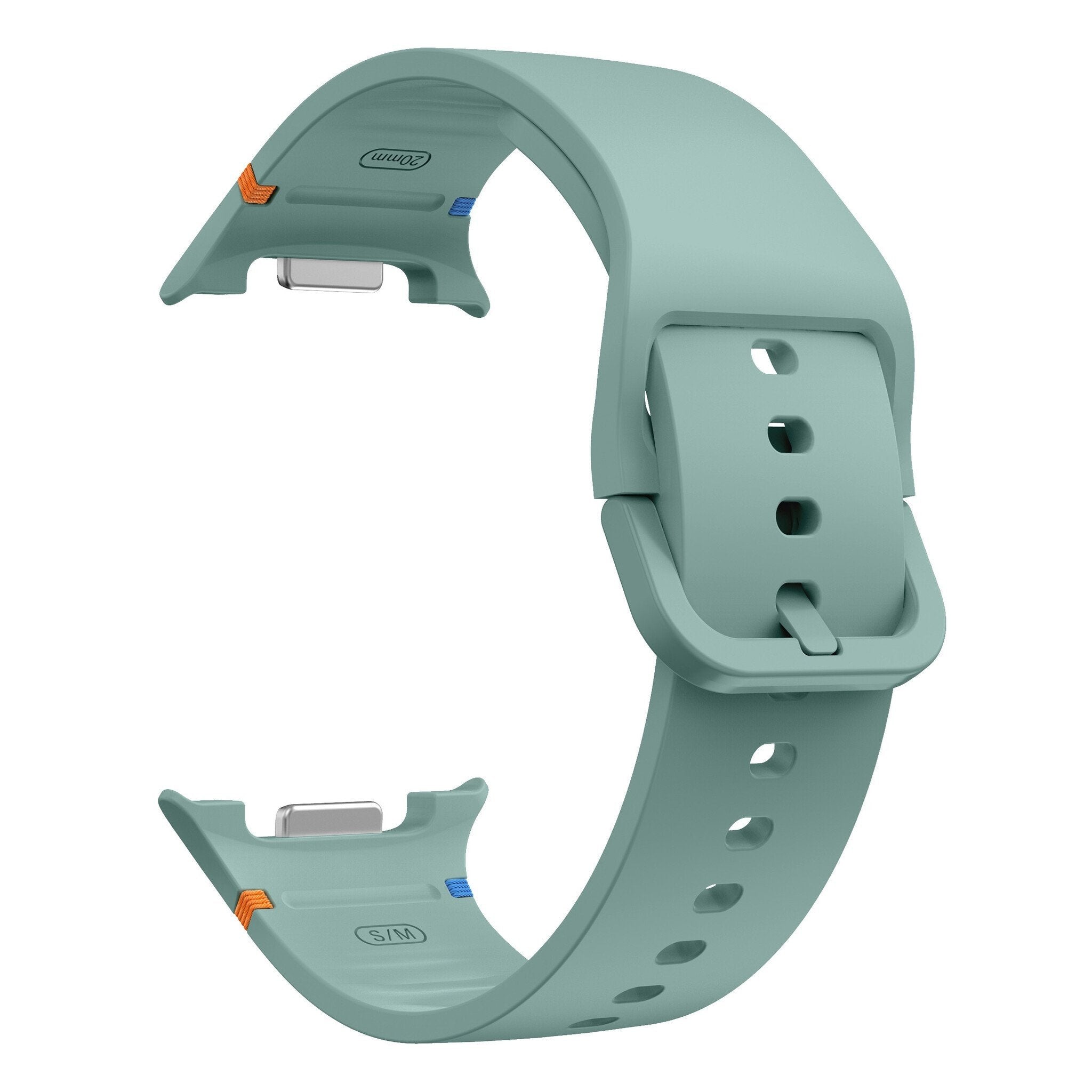 Samsung Galaxy Watch 8 - 44mm siliconen bandje (dennengroen)