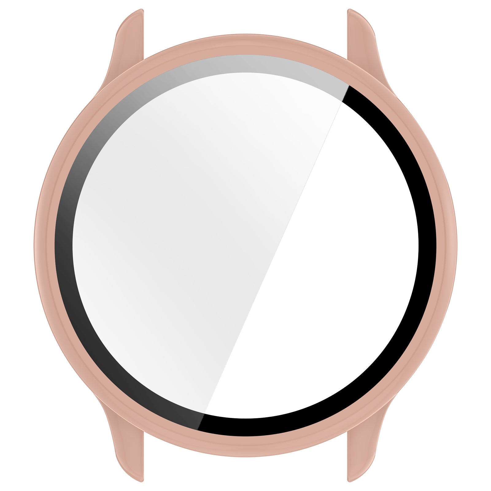 Funda rígida con vidrio Garmin Vivoactive 6 (rosa)