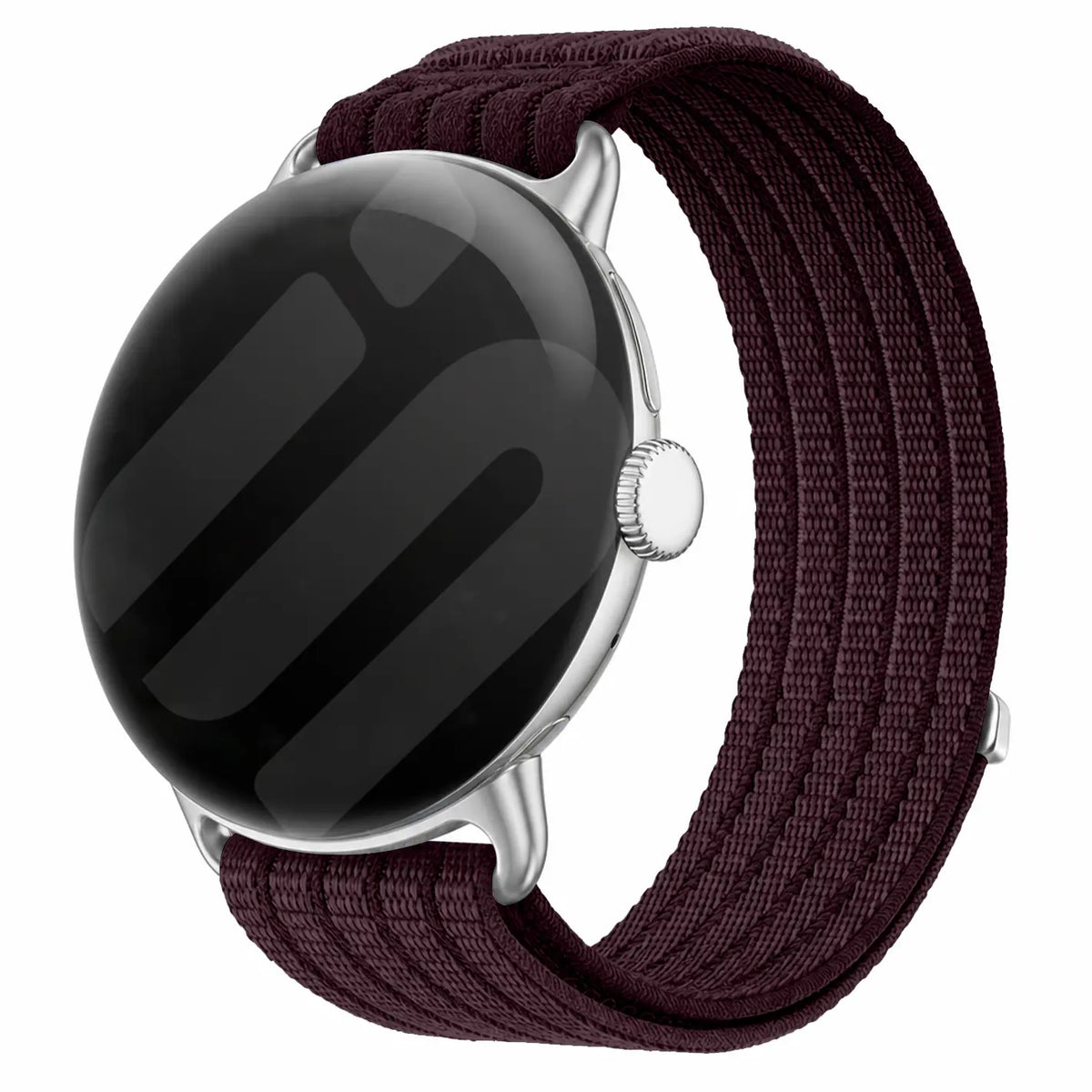 Google Pixel Watch 1/2 Ultradünnes Nylonband (Plum)