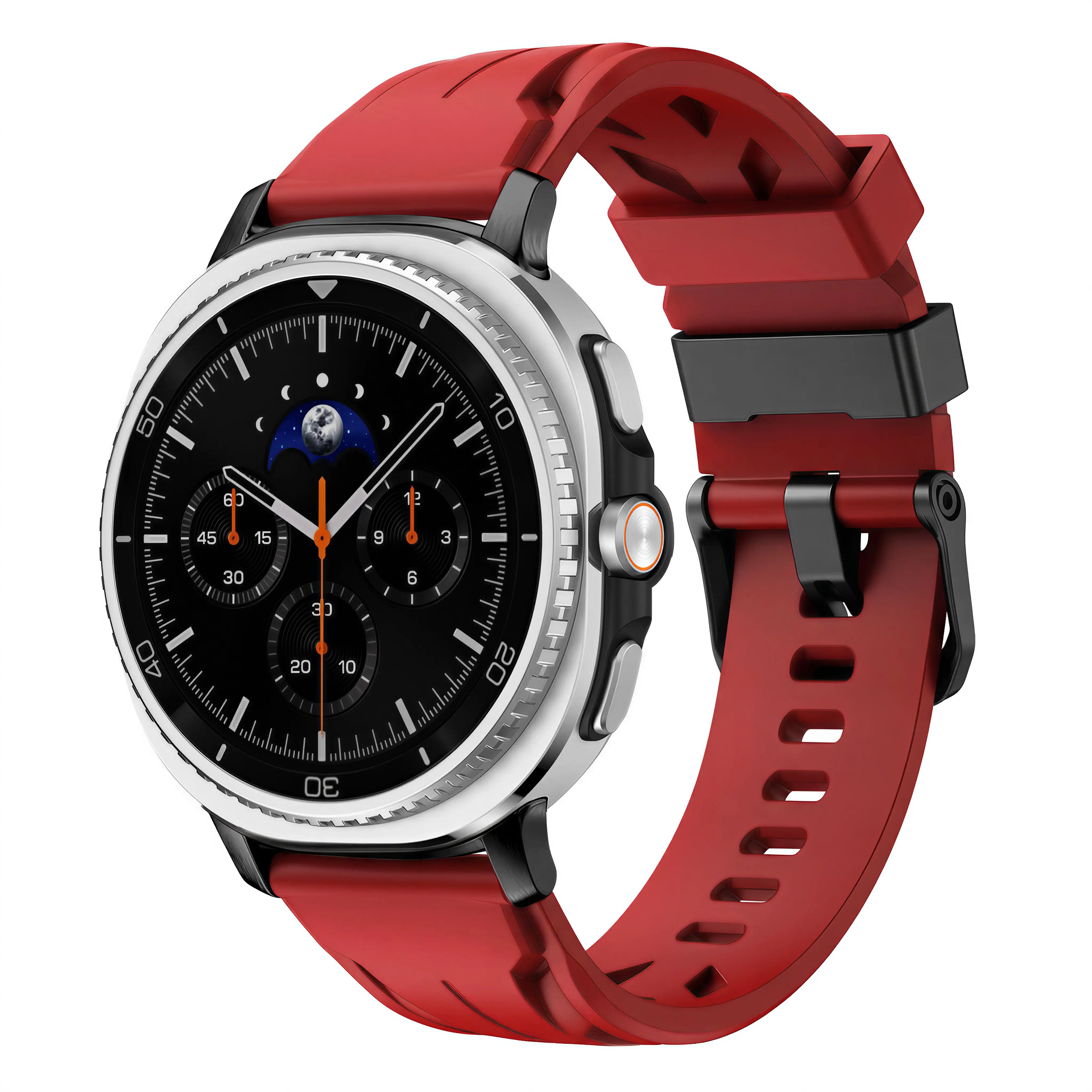 Samsung Galaxy Watch 9 - 40mm Race Silicone Strap (Red)