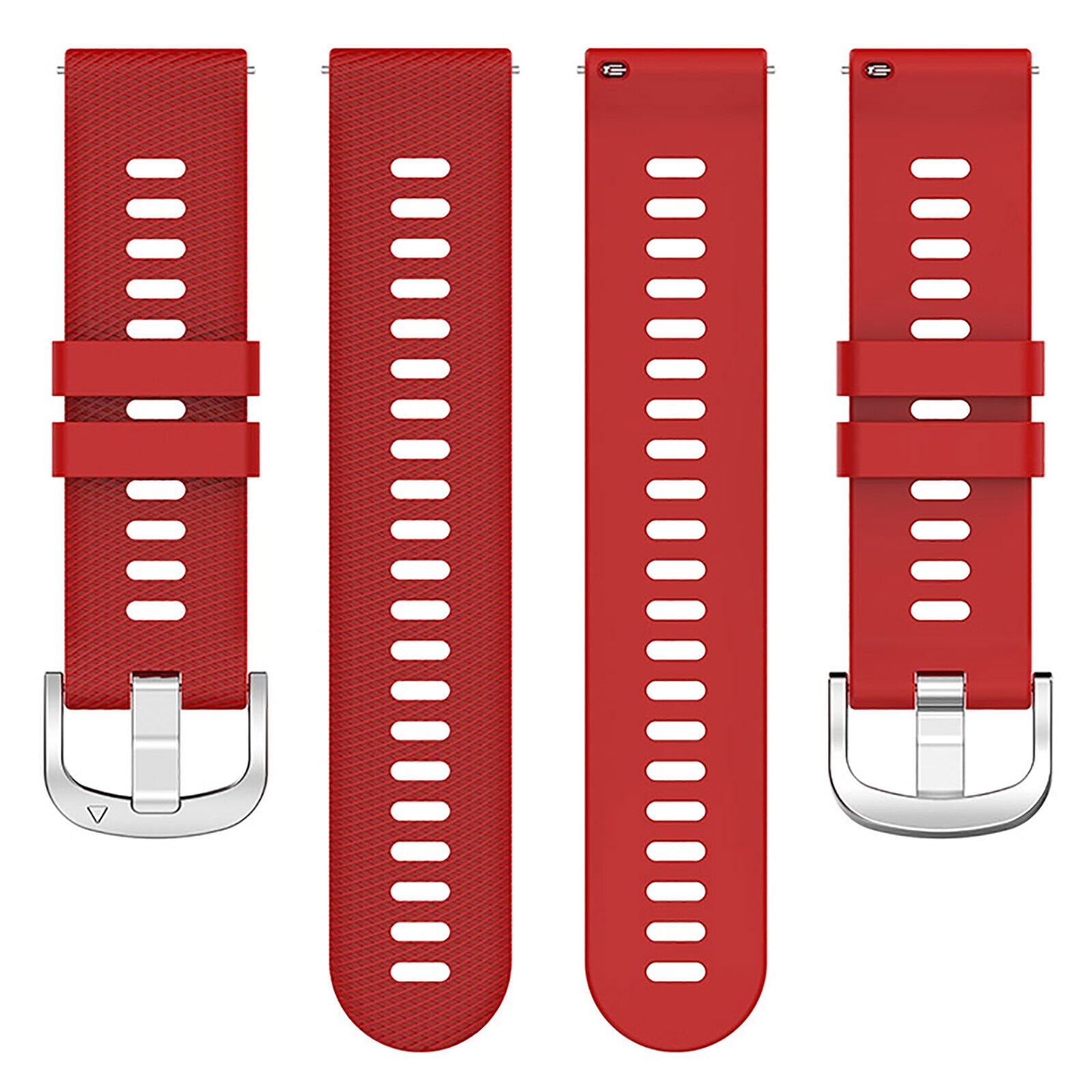 Garmin Vivomove Luxe Silicone Strap (Red)