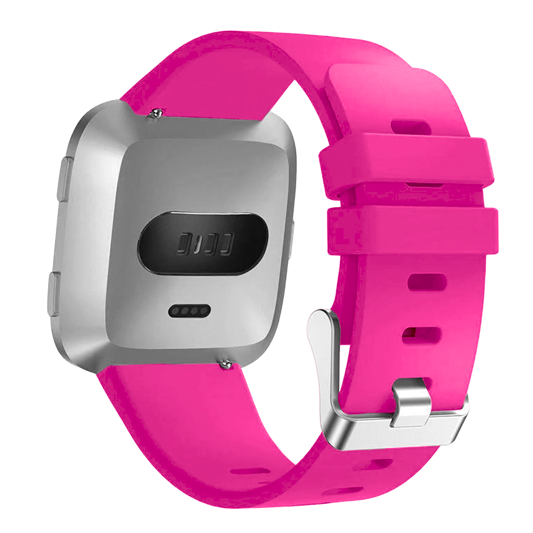 Fitbit Versa / Versa 2 Silikonarmband (Pink)