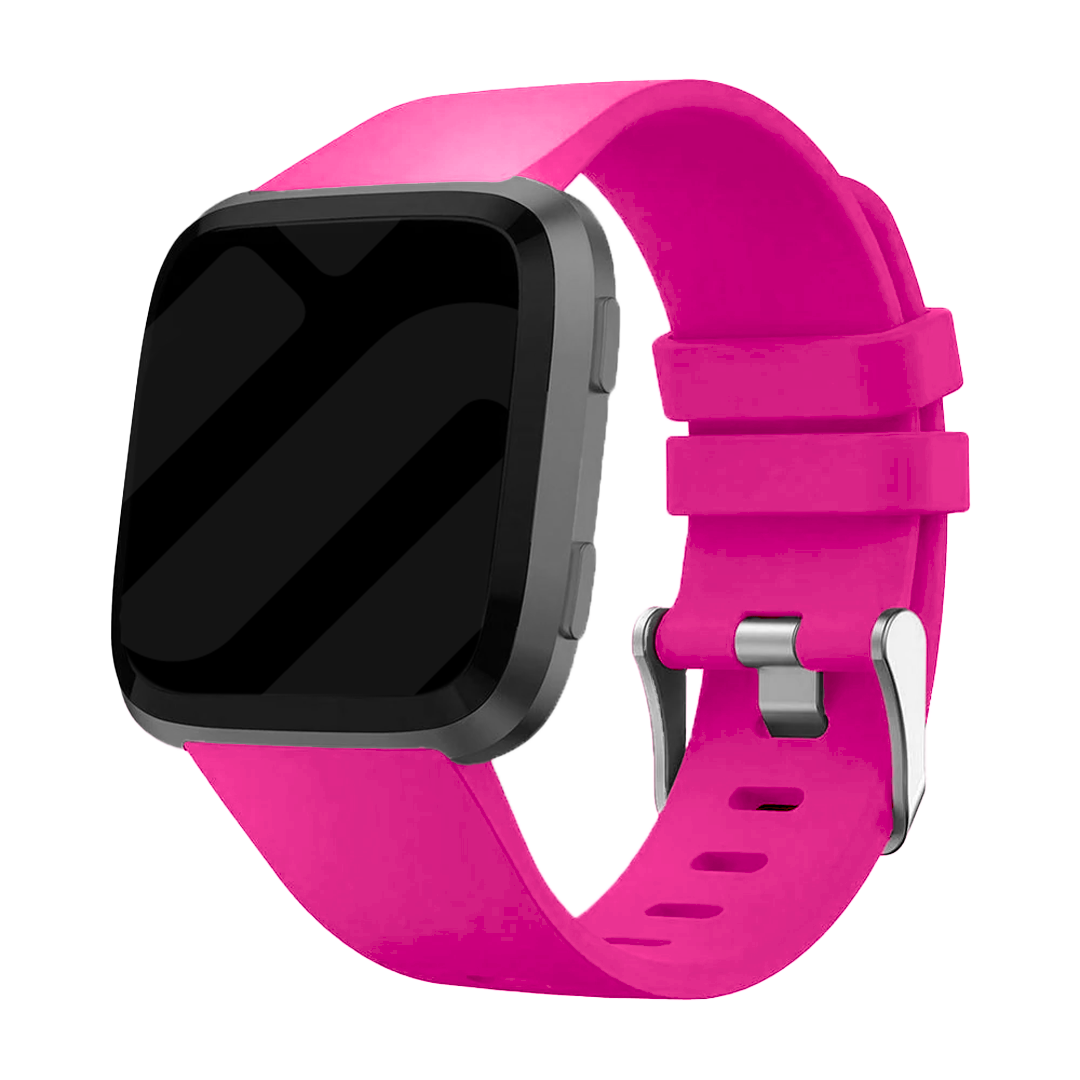 Fitbit Versa / Versa 2 Silikonarmband (Pink)