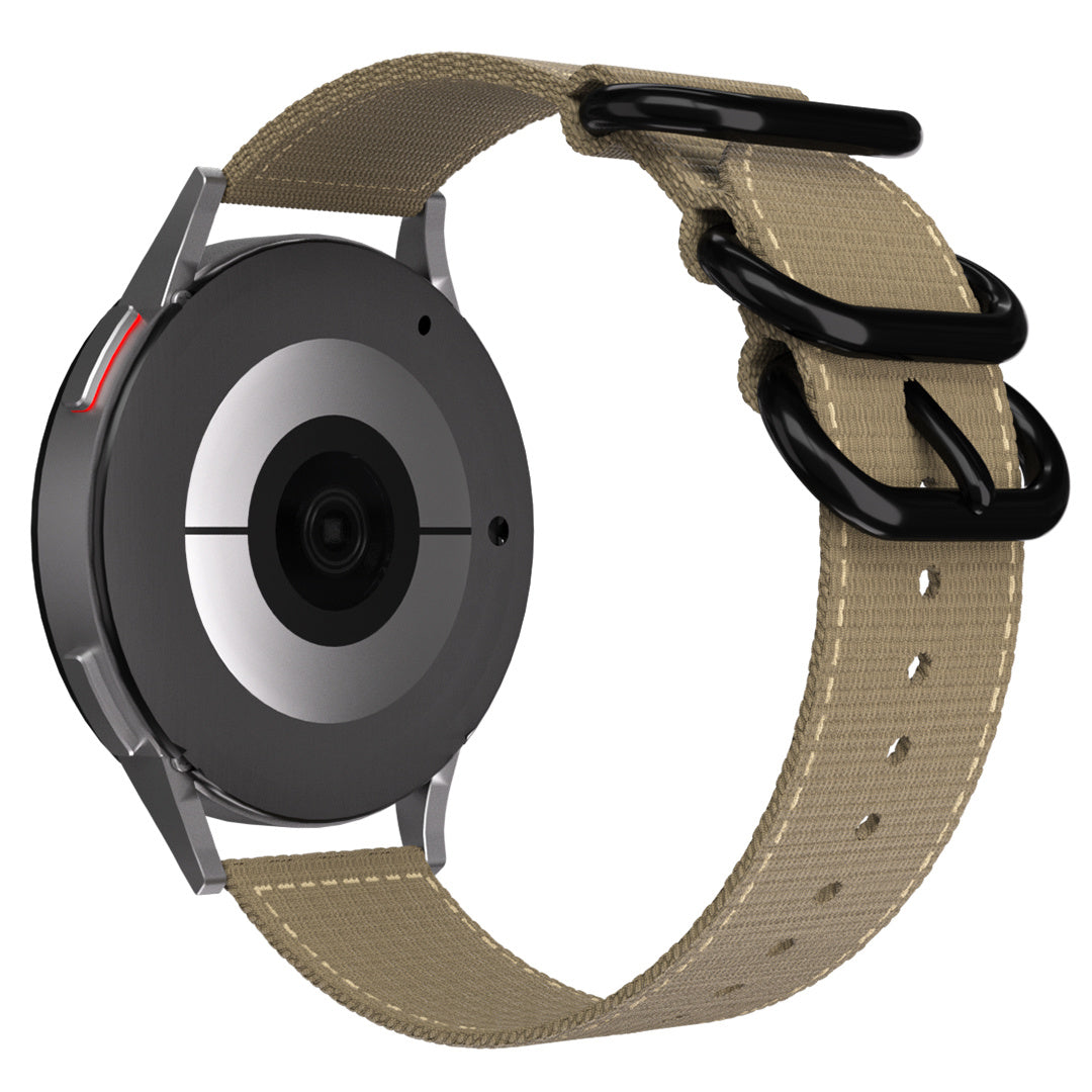 Coros Apex 42mm Nylon Buckle Strap (Khaki)