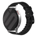 Honor Magic Watch 2 Silicone and Leather Strap (Black) Honor Magic Watch 2 Silicone and Leather Strap (Black)