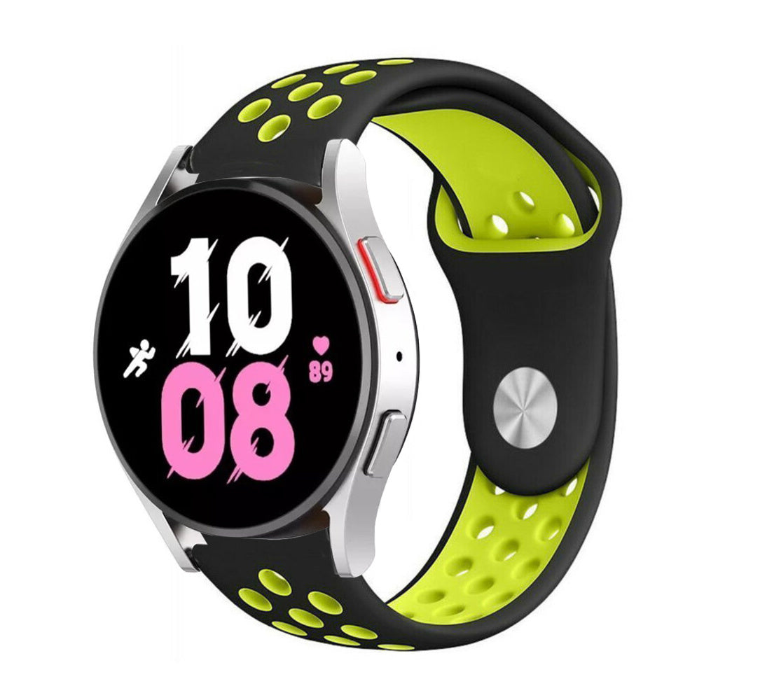 samsung-galaxy-watch-5-sportarmband-schwarz-gelb