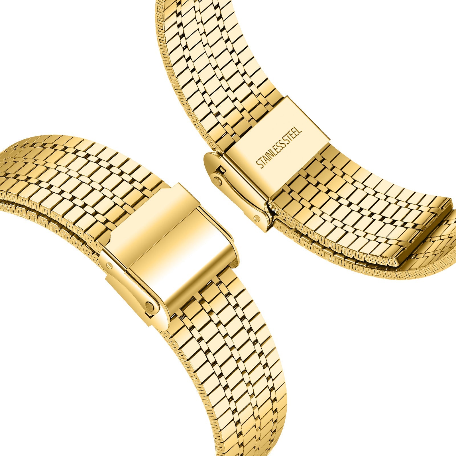 Coros Apex 42mm Fine Steel Strap (Gold)