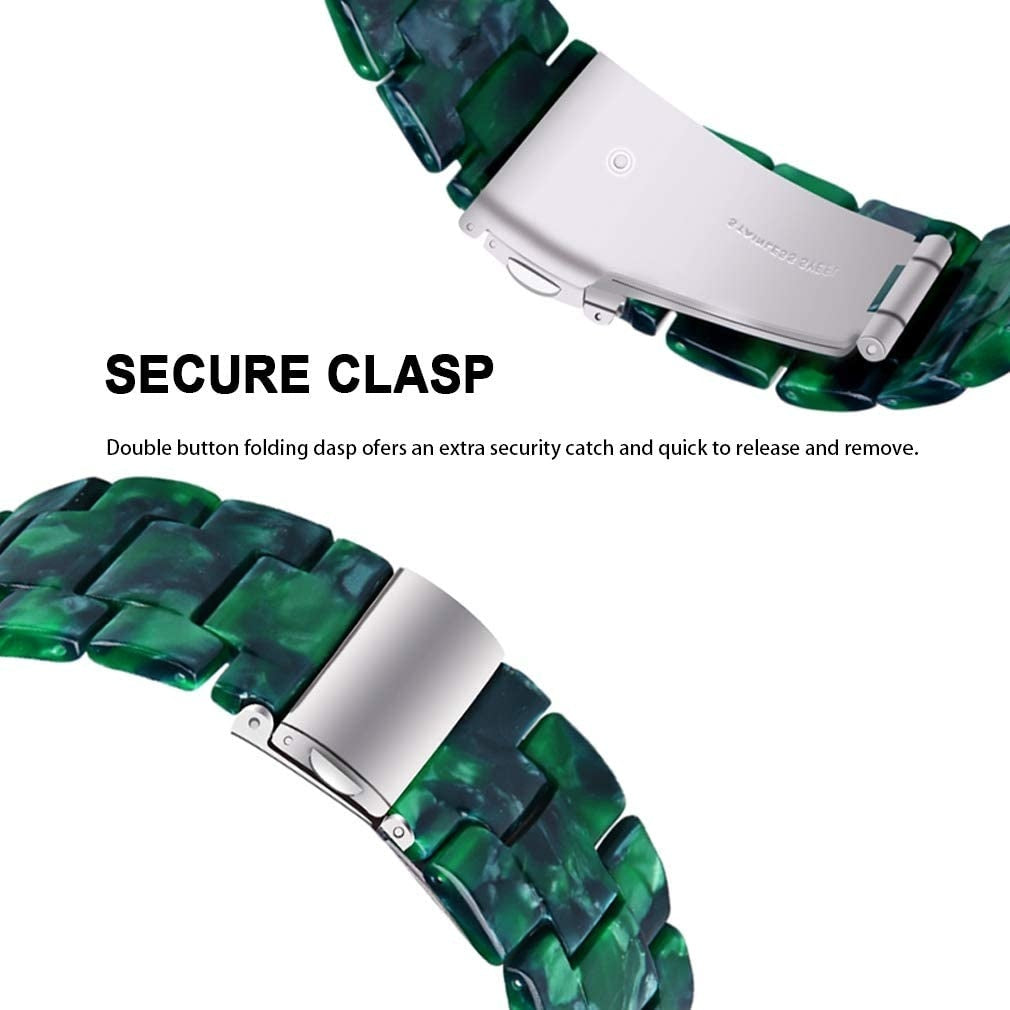 Coros Pace 2 Resin Strap (Green)