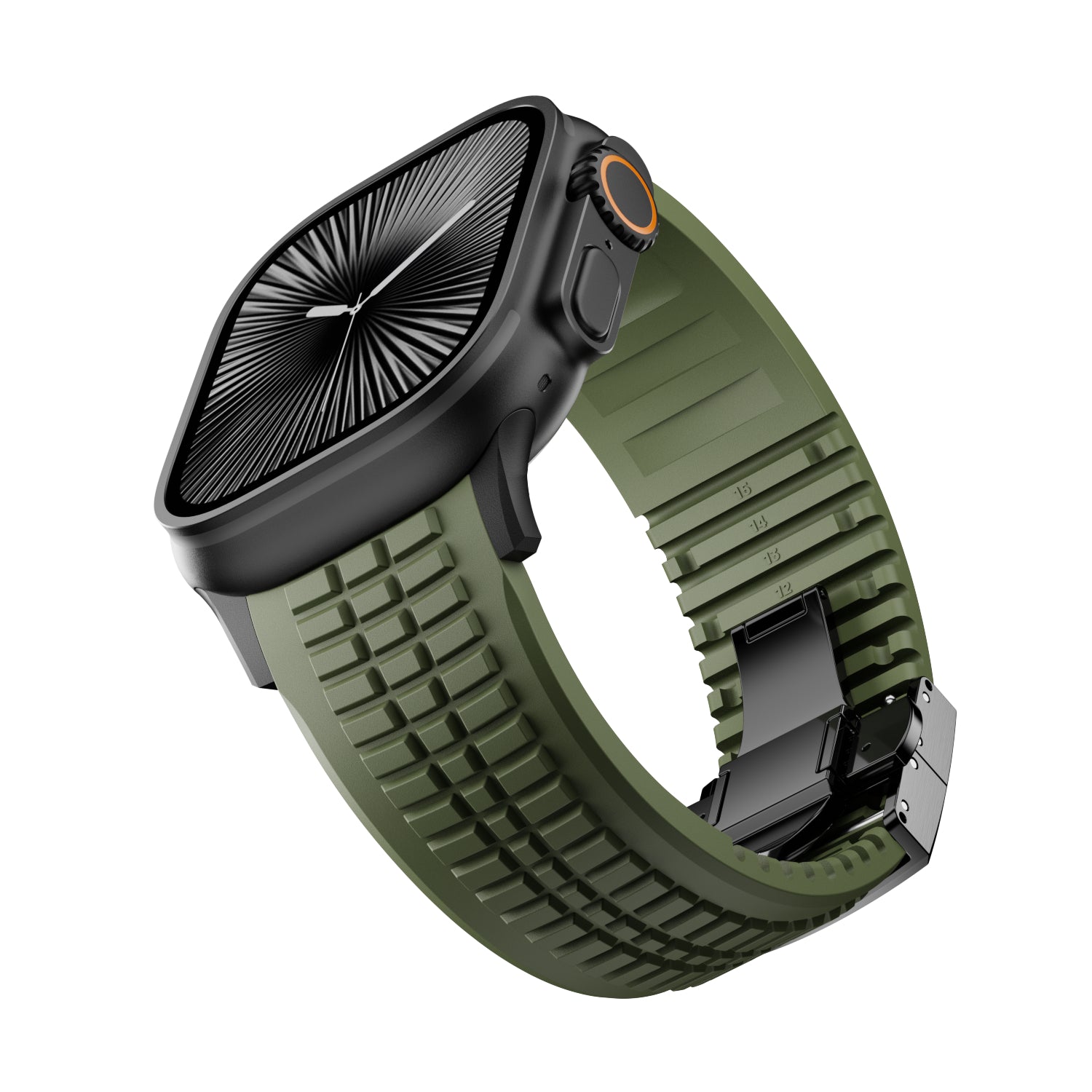 Correa silicona Premium Apple Watch (verde)