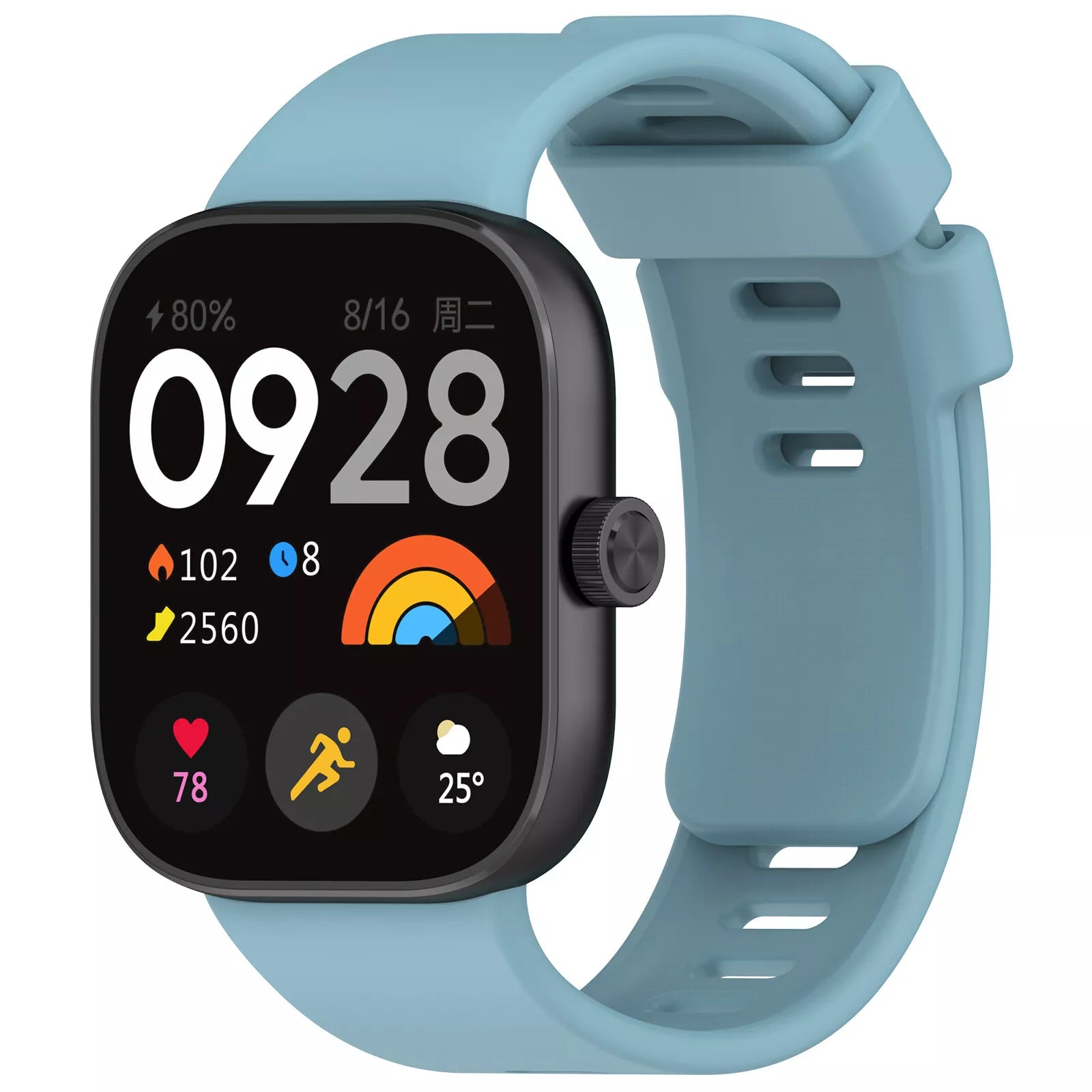 Correa silicona Xiaomi Smart Band 9 Pro (azul claro)