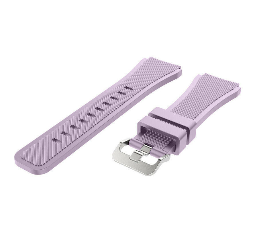 Fossil Gen 4 Explorist (HR) Silicone Strap (Lilac)