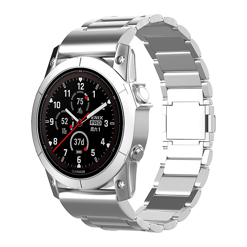 Garmin Instinct Magnetic Titanium Strap (Silver)