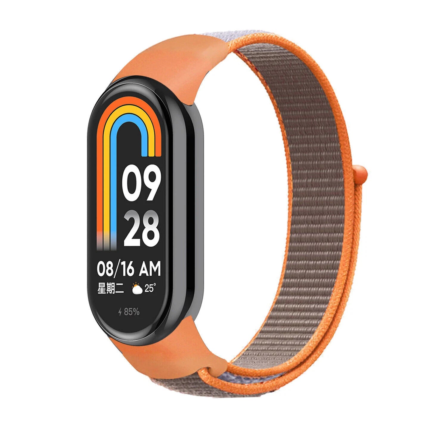 Xiaomi Smart Band 9 Nylon Strap (Orange-Brown)