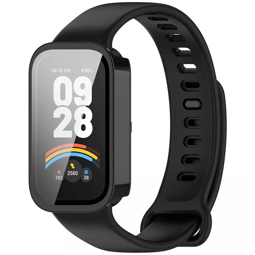 Xiaomi Smart Band 9 Active PC -Hülle mit Glass