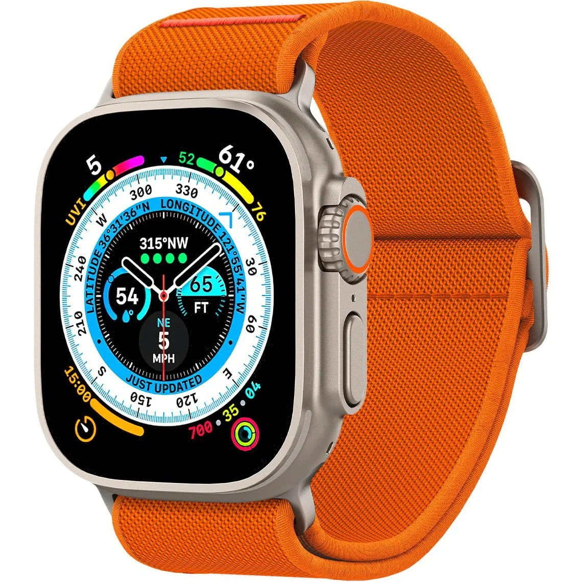 Spigen Apple Watch Lite Ultra Strap (Orange)